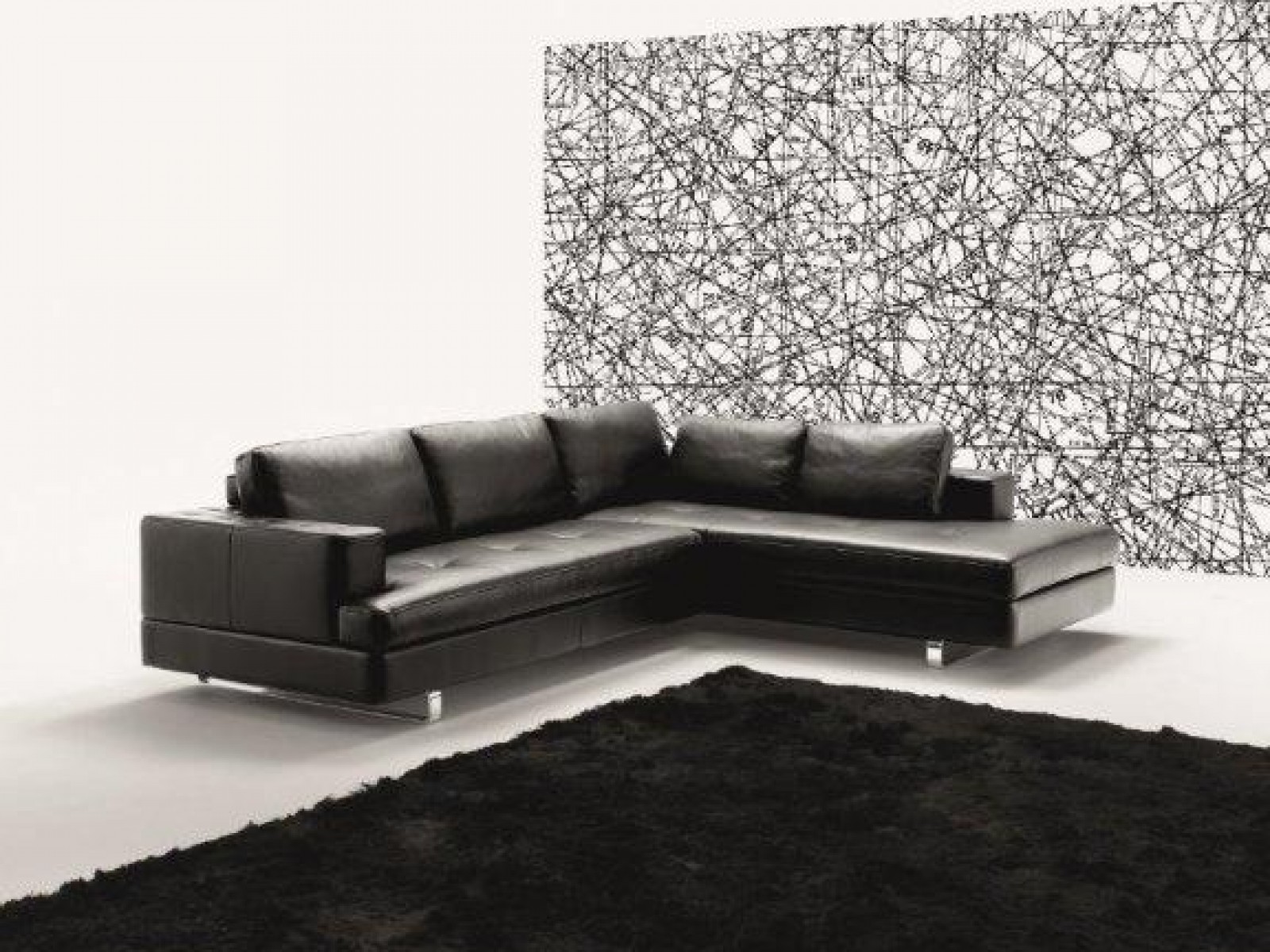 Divano Polo in pelle