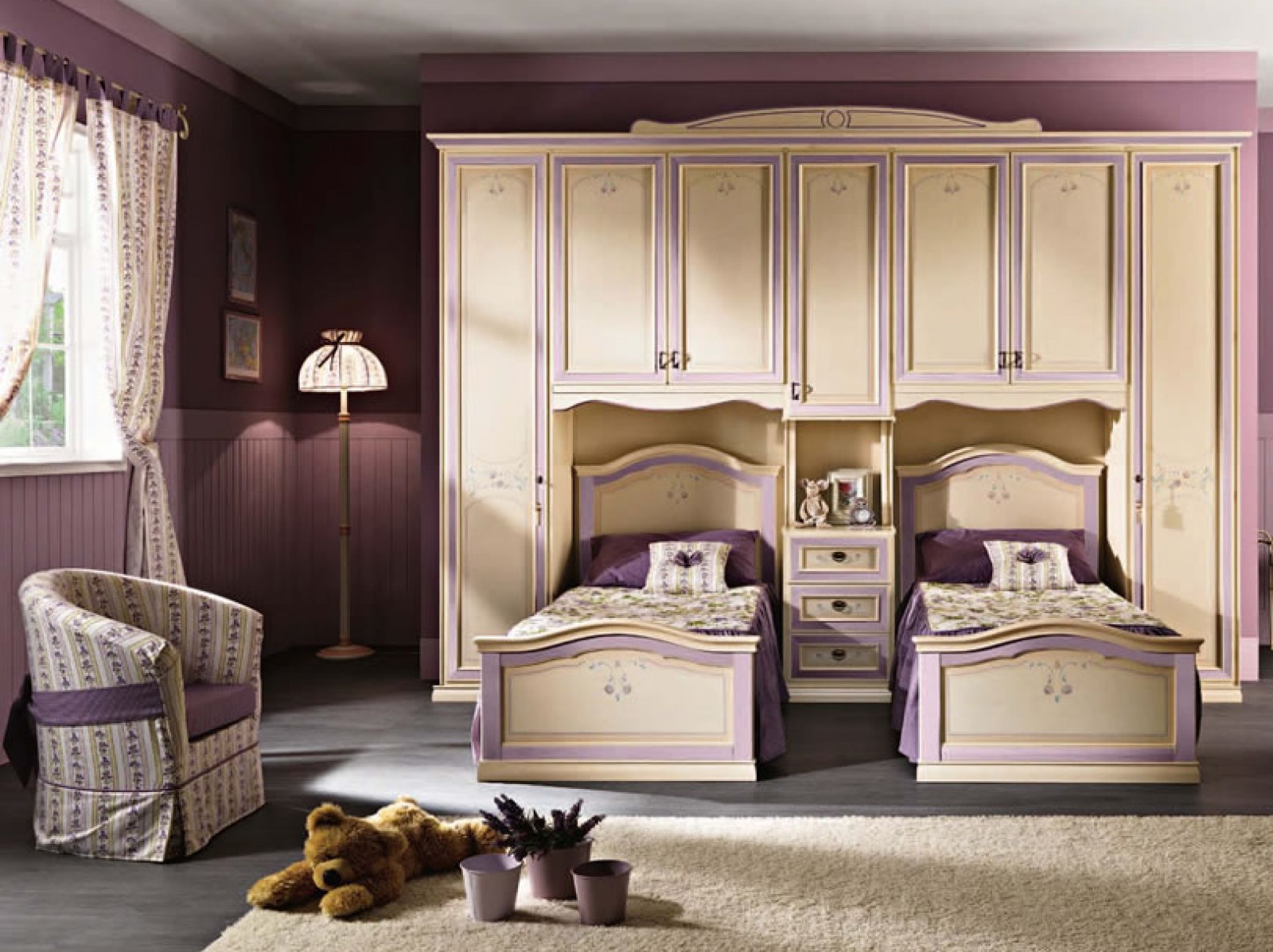 Cameretta stile contemporaneo